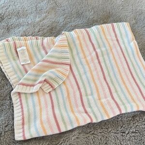 Jessica Simpson Multicolor Knit Bay Blanket Throw